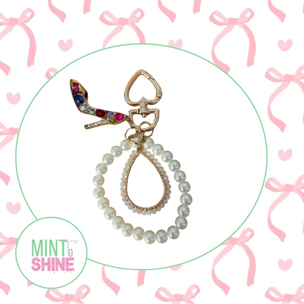 👠🎀 Keychain / Bag Charm 👠🎀 Handmade by Mint to Shine!